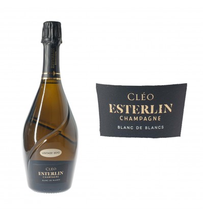 Champagne blanc de blanc eclat  de la Maison Esterlin