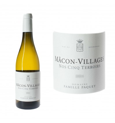 Macon village "Nos 5 Terroirs" 2024 - Famille Paquet