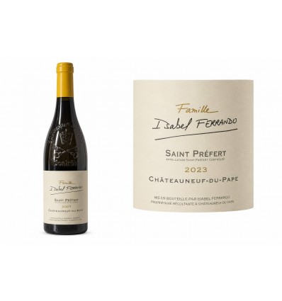 Saint Préfert Blanc 2023 – Châteauneuf-du-Pape Blanc – Isabel Ferrando