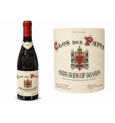 Clos des Papes rouge 2022 – Châteauneuf-du-Pape